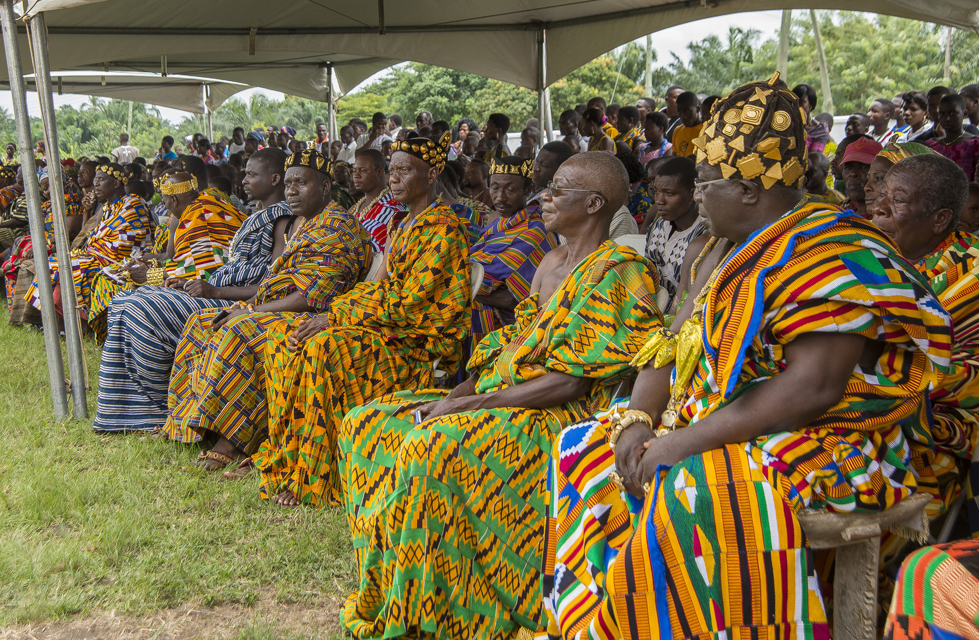 African sale kente fabric